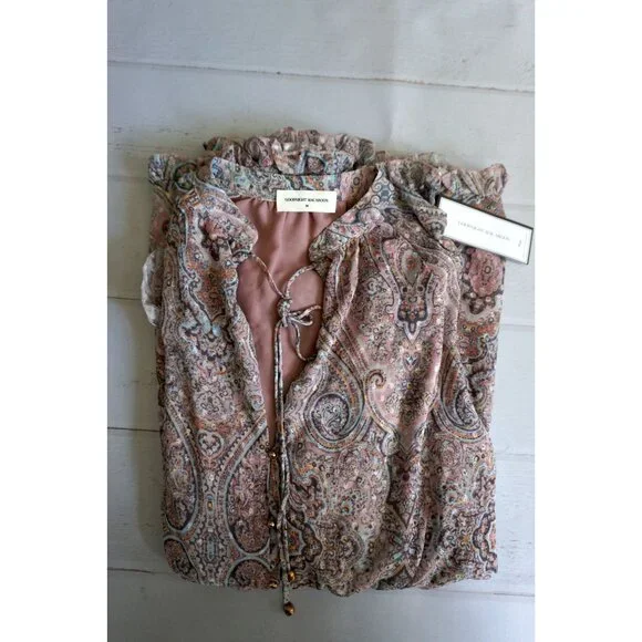 Goodnight Macaroon Boho Paisley Romper - Size M, NWT - Picture 7 of 8